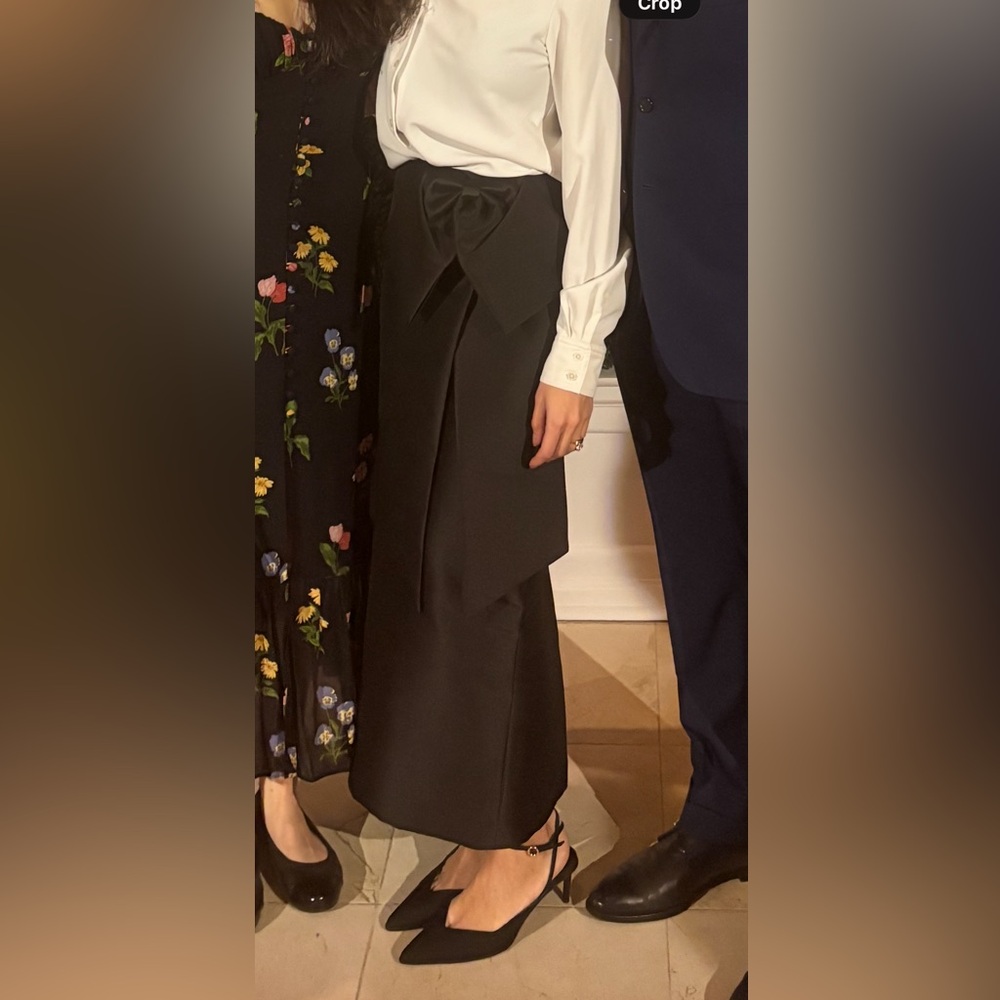 Black Women's bow Skirt